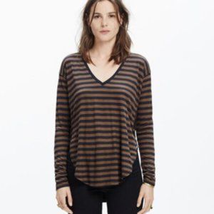 Madewell 'Anthem' Long Sleeve V-Neck Tee